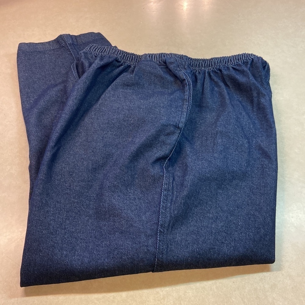 Woman Within Pull-on Straight Leg Jean Trouser NWOT
